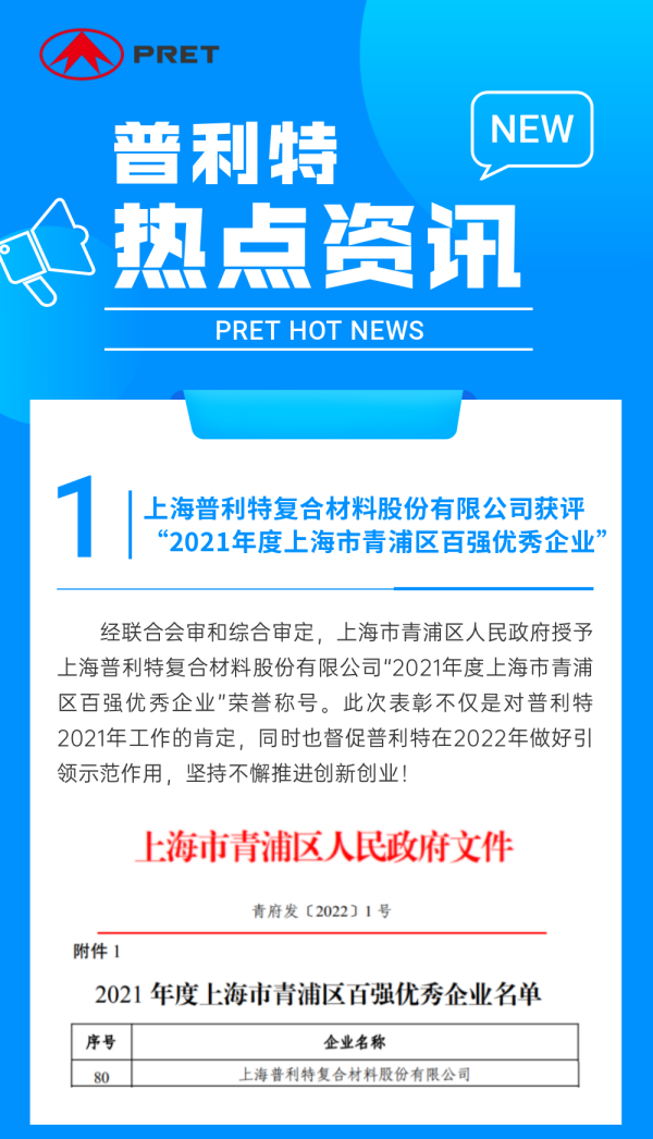 企业动态 | 普利特热点资讯（2022.3-2022.5）